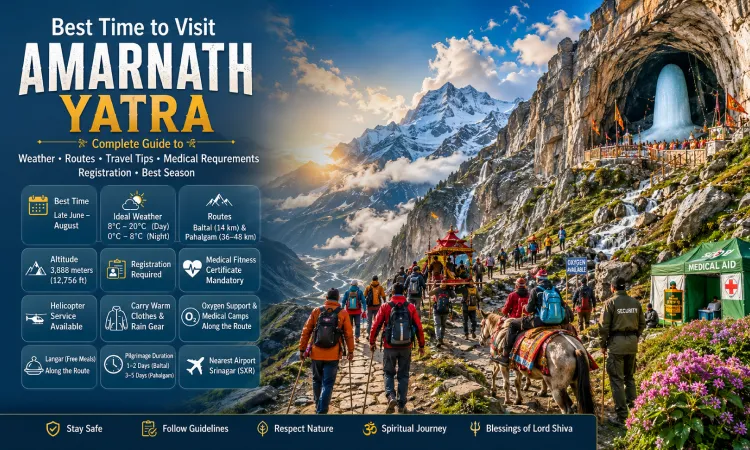 best time to visit the amarnath yatra