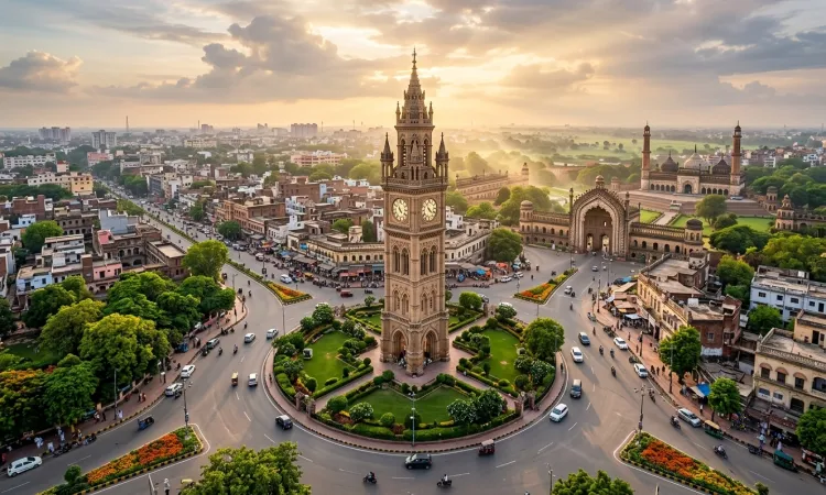 husainabad clock tower