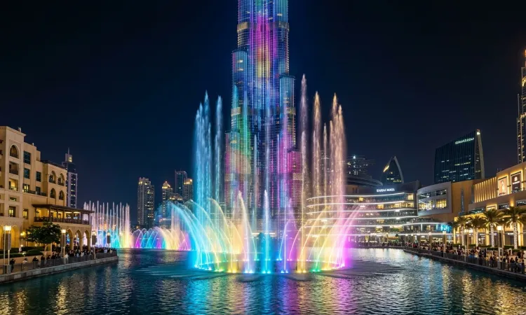 dubai fountain