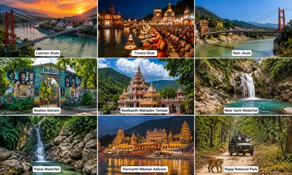Best places to visit in Rishikesh: Adventure and Hills