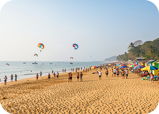 Ultimate Goa Escape with Dudhsagar Falls