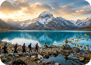 Kailash Mansarovar Overland Yatra via Kathmandu (By Bus)