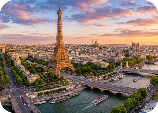 London Lights to Parisian Nights Getaway - 7 Days Tour thumbnail