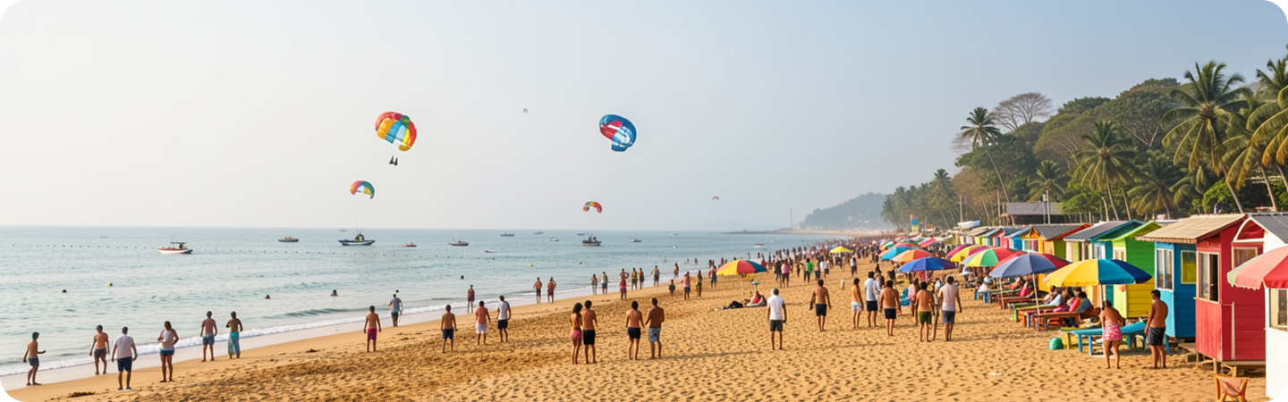 Goa Tourism Highlights – Beaches, Water Sports and Cruise